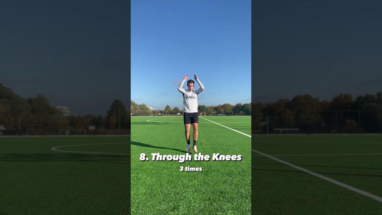Dynamic Warm Up For Footballers 