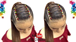 HERMOSO PEINADO EN TRENZA FÁCIL | PEINADO PARA NIÑA | TRENZAS NMBA