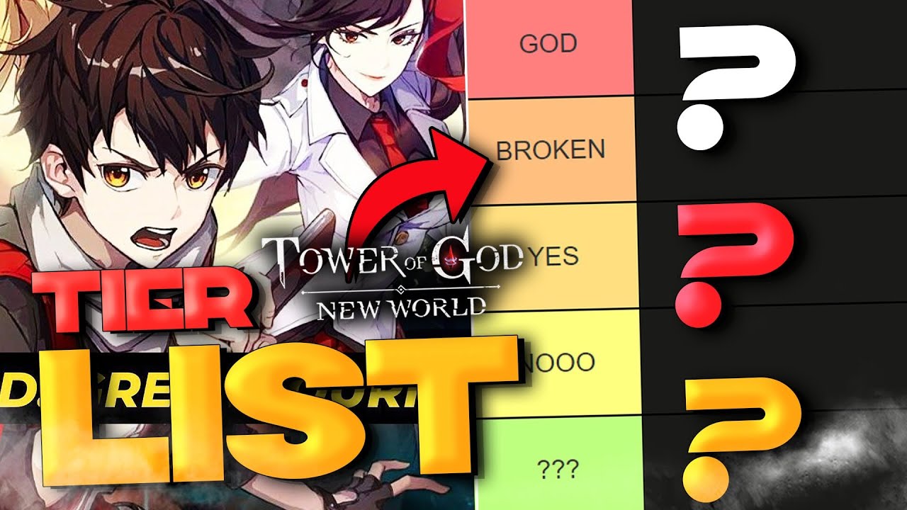 UPDATED* Tower of God New World TIER LIST!!! (28th July 2023