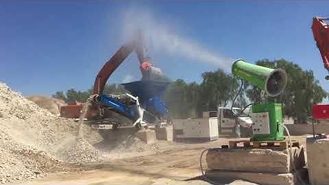 Demolition Fog Cannon HE30 - Discover the Efficiency of Our Dust Control Systems