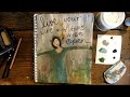 Art journal demo arms wide open