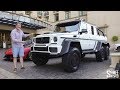 The Brabus G700 6x6 is the Beast of Beverly Hills!