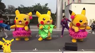 Goyang Pokemon Pikachu Dance Bikin Ketawa Ngakak Lucu | Khanzahirah