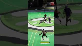 My 2 way stretch playmaker did a flashy dunk on a defender NBA2k22 #shorts #like #comment #subscribe