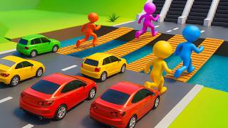 Shape shifting 🏃‍♂️🚗🚲🚦All Levels Gameplay Walkthrough Android,ios Max Level NBA48 screenshot 1