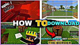 MINECRAFT || HOW TO DOWNLOAD MOD AND MAPS || ACHIEVEMENT EXPAND THE BORDER #minecraft @AnshuBisht screenshot 4
