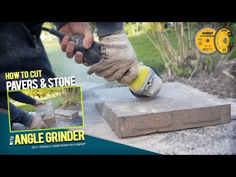 Video: Cutting Paving Slabs: What Can Be Cut? Cutting With A Grinder And Other Machine At Home. How To Properly Cut The Paving Stones With Your Own Hands?