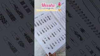 ₹200 me Mehndi Artist ban jao 😱🔥#meesho #meeshohaul #trending #viralreels