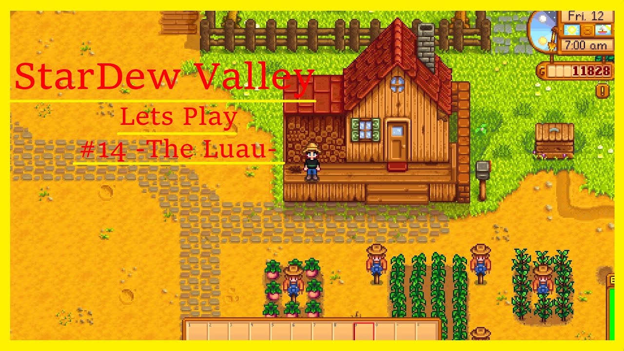 StarDew Valley Lets Play 14 The Luau YouTube