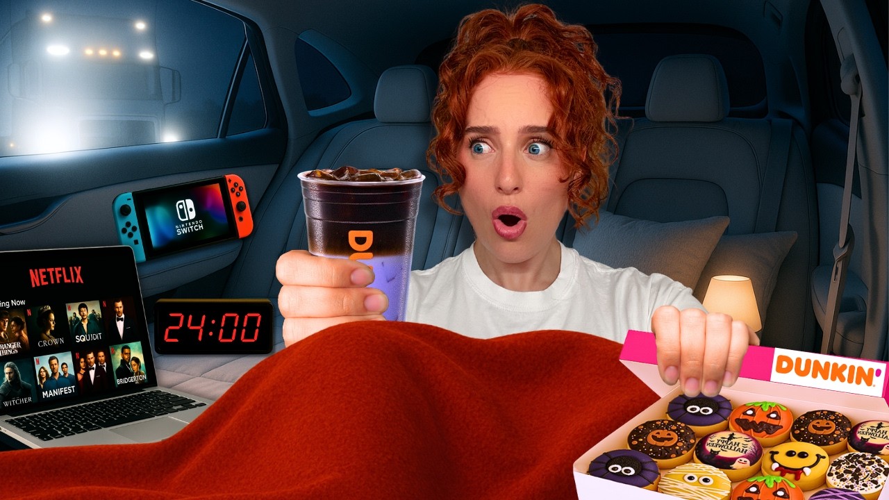 24 UUR OPGESLOTEN IN MIJN AUTO