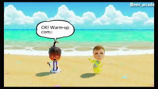 1.5-a Seaside: Warm-up - Miitopia: Outings | Nintendo Switch - Gameplay