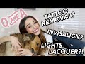 ANSWERING ALL YOUR BURNING QUESTIONS- CBD, TATTOOS + MORE!