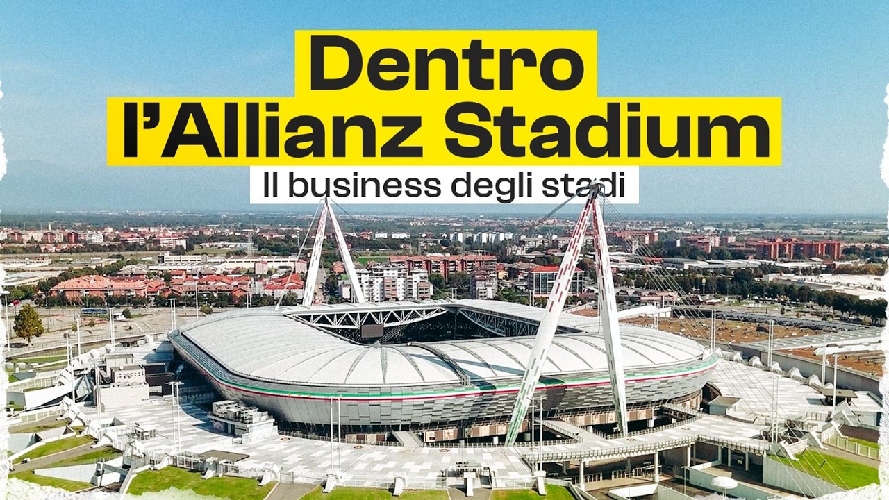 Dentro l’ALLIANZ STADIUM: business e storia dello STADIO della Juventus