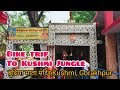   kushmi jungle gorakhpurfull vlog travel to bike