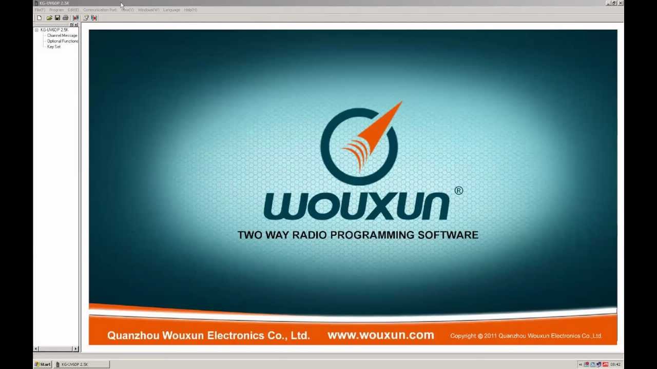 wouxun kg-uv6d software