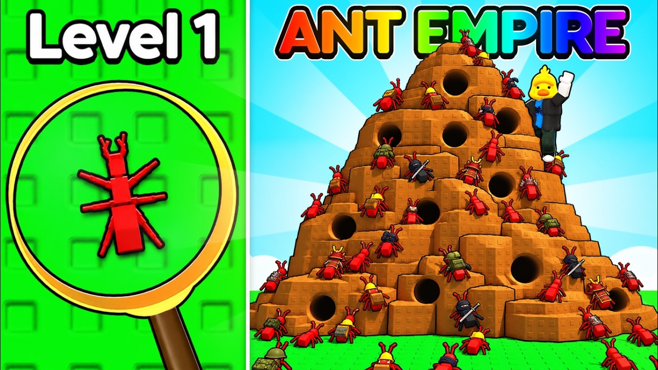 I Built ULTIMATE Ant Empire in Roblox!