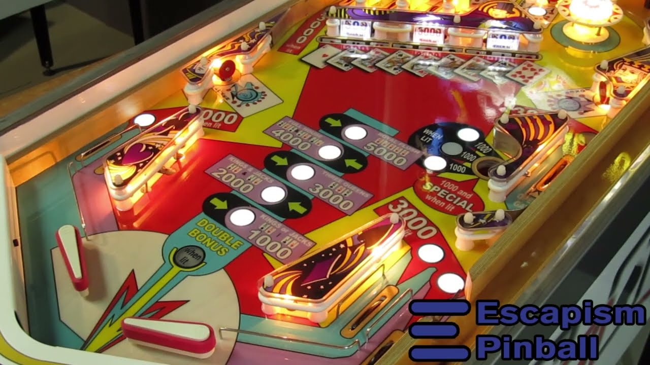Royal Flush Solid State Pinball Manufacturing YouTube