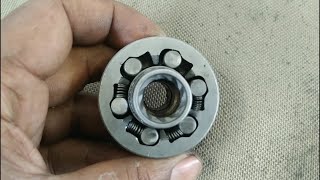 How does a starter clutch work?
