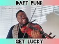 Daft Punk ft. Pharrell Williams &amp; Nile Rodgers - Get Lucky (Dominique Hammons Violin Cover)