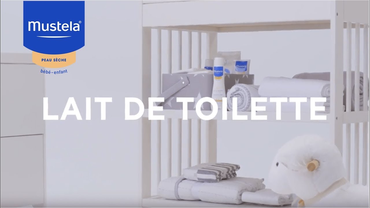 COMMENT BIEN UTILISER ? Le Lait de Toilette | Mustela - YouTube