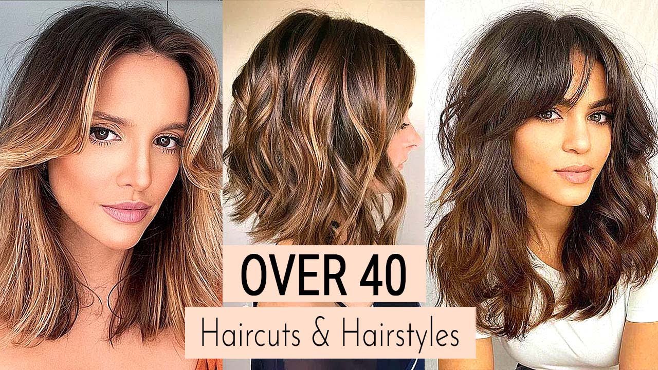 6 Haircuts and Hairstyles for Women Over 40 That Will Make You Look 10  Years Younger - YouTube