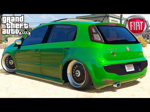 Fiat Punto Rebaixado Com Som - GTA5-Mods.com