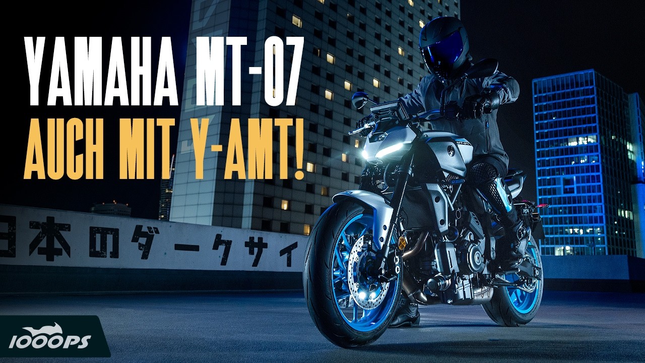NEW Yamaha MT-07 2025 - now with Y-AMT!