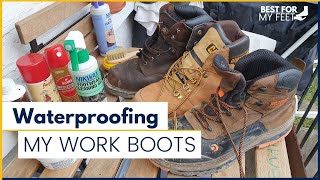 How To Waterproof Work Boots (Cheap, Easy \& Effective)