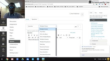 Creating an Anonymous Survey in Canvas