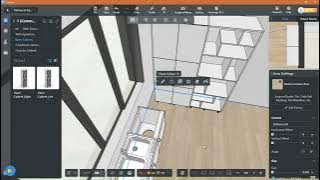 Desain Dapur Lengkap dari Awal Hingga Akhir. Tutorial Langkah demi Langkah Coohom dengan Render.