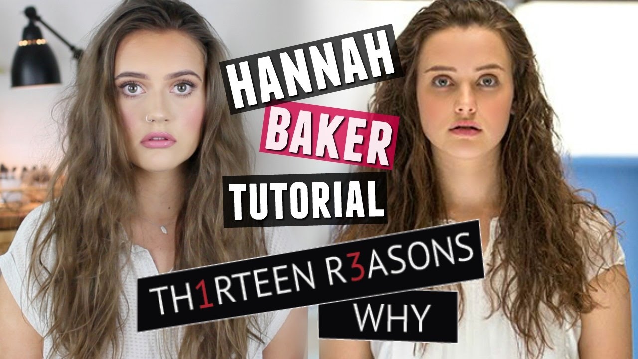 Hannah Baker makeup tutorial | Katherine Langford 13 Reasons why |  Doppelgänger week - YouTube