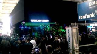 CeBIT 2011 tobit party mit Veltins Freibier