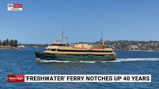 Sydney’s Manly ferry 'Freshwater' restored to duty