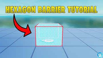 How To Make Hexagon Barriers | (UEFN)