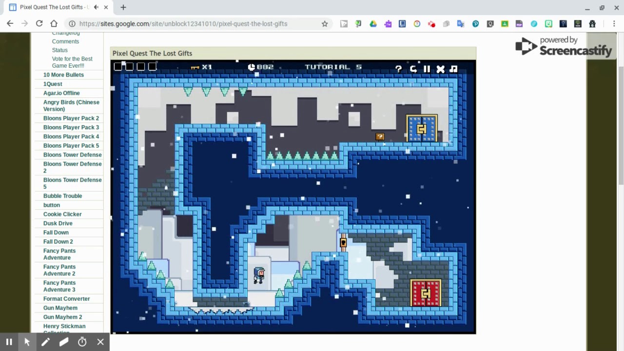 Playing Pixel Quest  The Lost Gifts Part 1