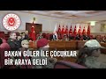 Mill savunma bakan yaar gler trt ocuk korosu ile mill savunma bakanlnda bir araya geldi