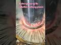 Surface Hardening of a Metal Component: Induction Hardening and Quenching Process. #shorts