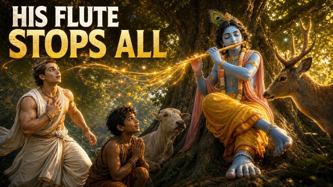 Krishna's Flute Magic as revealed by the Gopis (Short Film)
