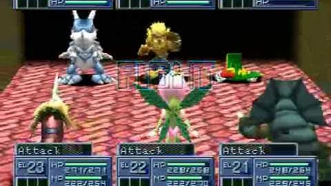 Digimon World 2 Boss - Boot Domain