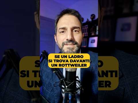 Video Se un ladro si trova davanti un Rottweiler...
