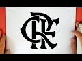 HOW TO DRAW THE FLAMENGO LOGO