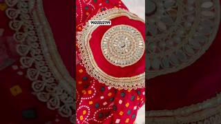 Bandhani thaalposh 🧿 #trending #wedding #weddingitems #gift #artist