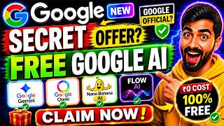 😱 Google's New FREE AI Tools! Gemini, Flow AI, Omni & Nano Banana (₹35,000+ Value)