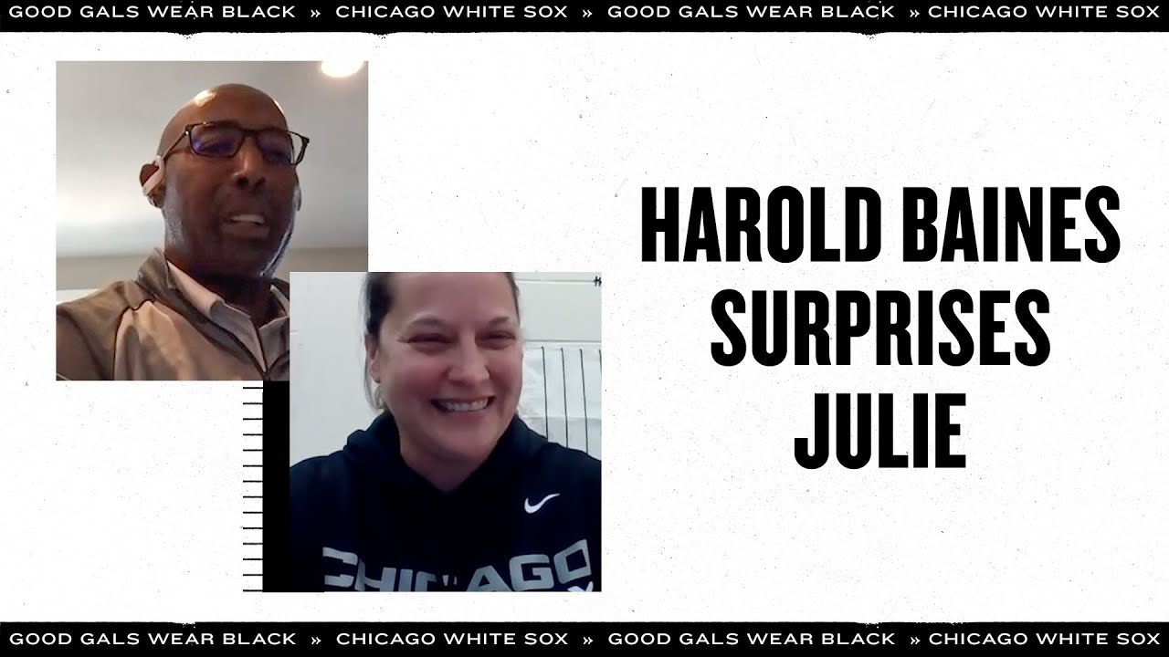 Harold Baines Surprises White Sox Fan Julie 