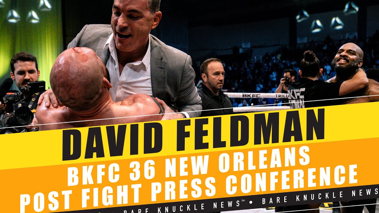 BKFC Boss David Feldman REVEALS Plans To Take It To The Next Level ...