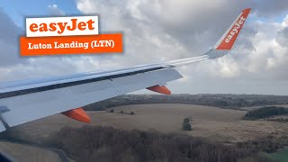 Bumpy London Luton (LTN) Landing | easyJet | A320neo