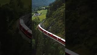 THE SWISS WERE BORED_ SO THEY BUILD THE LONGEST TRAIN IN THE WORLD #shorts