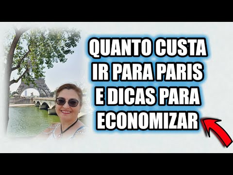 Miniatura do vídeo: QUANTO CUSTA VIAJAR PARA PARIS E DICAS PARA ECONOMIZAR