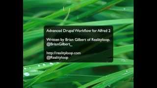 Advanced Drupal Workflow for Alfred V2