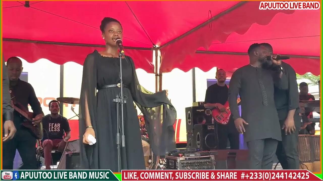 Jojo Arhin Perfoms Twi Ghana Gospel Songs At Agya Yaw Keyboards Funeral